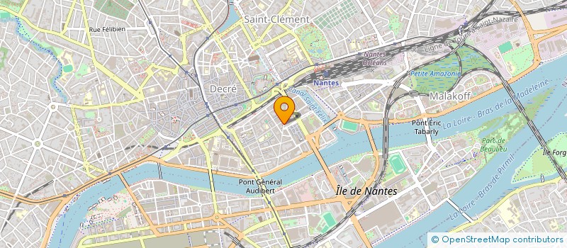 localisation de l'entreprise ARTES à NANTES