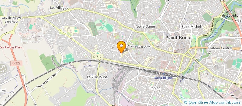 localisation de l'entreprise ARTES MUNDO à SAINT-BRIEUC