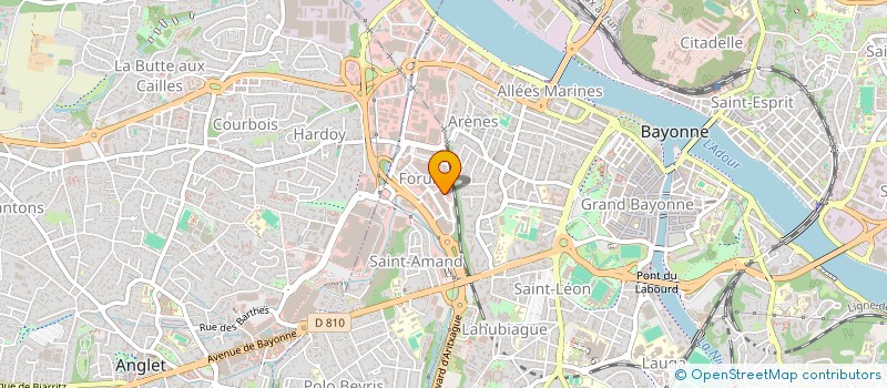 localisation de l'entreprise ARTESIA  BAYONNE