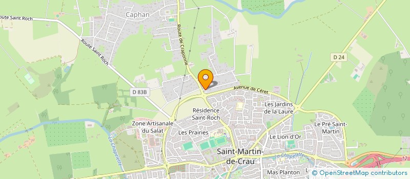 localisation de l'entreprise ARTESIE à SAINT-MARTIN-DE-CRAU