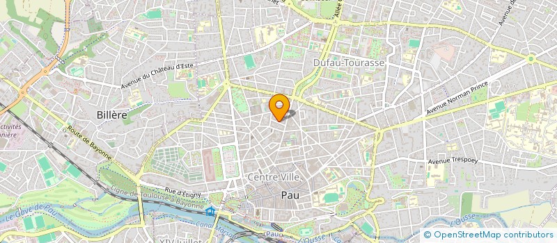 localisation de l'entreprise ARTESITE à PAU