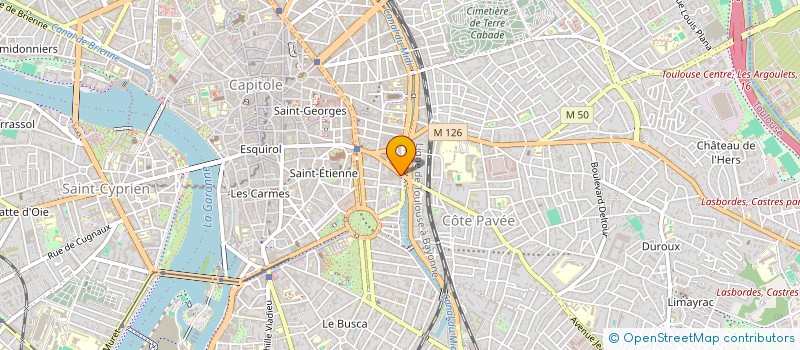 localisation de l'entreprise ARTEST à TOULOUSE