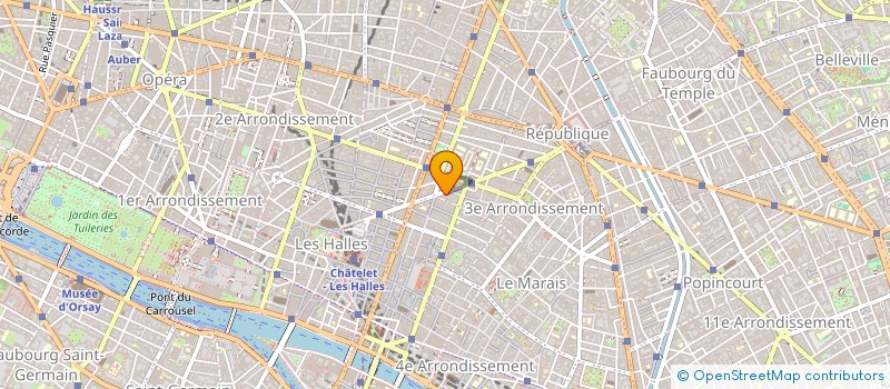 localisation de l'entreprise ARTETIK.M  PARIS