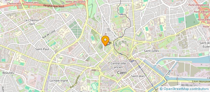 localisation de l'entreprise ARTEVE à CAEN