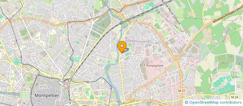 localisation de l'entreprise ARTEVITA à MONTPELLIER