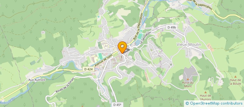 localisation de l'entreprise ARTEVO à SENONES