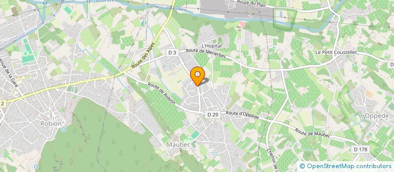 localisation de l'entreprise ARTEX  MAUBEC