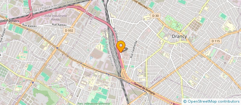 localisation de l'entreprise ARTEX FRANCE à DRANCY