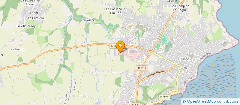 localisation de l'entreprise ARTEXPRO à CANCALE