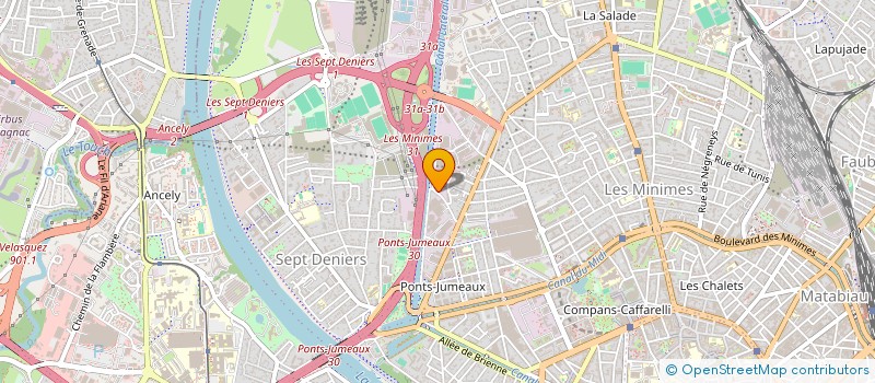 localisation de l'entreprise ARTFACTORIES-AUTRESPARTS  TOULOUSE