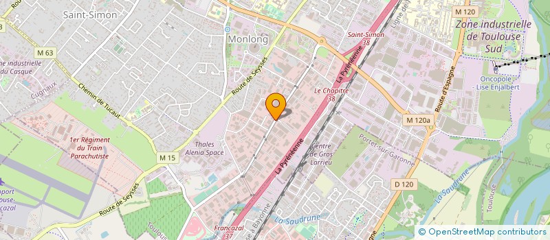 localisation de l'entreprise ARTFEU à TOULOUSE