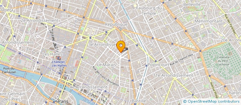 localisation de l'entreprise ARTFIRE  PARIS
