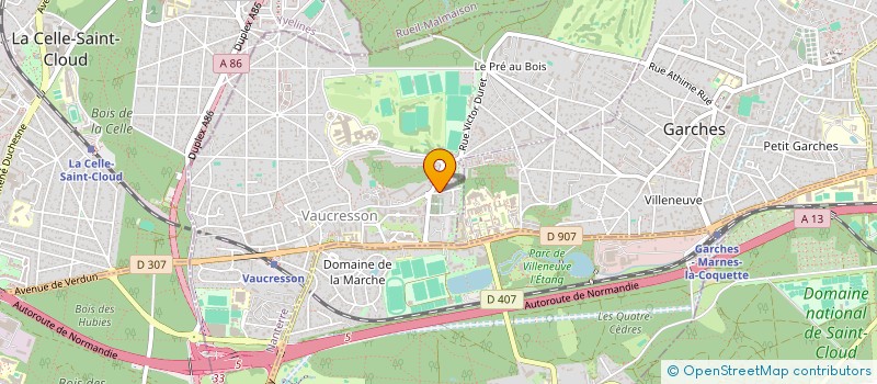 localisation de l'entreprise ARTFLO  VAUCRESSON