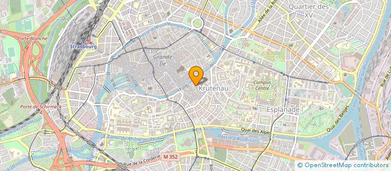 localisation de l'entreprise ARTFORM à STRASBOURG