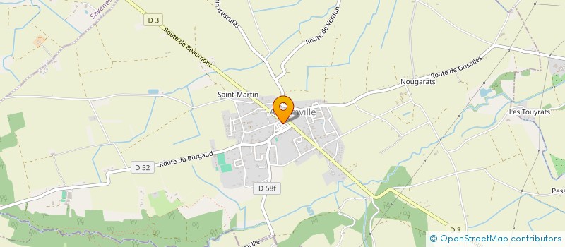 localisation de l'entreprise ARTFORMART à AUCAMVILLE