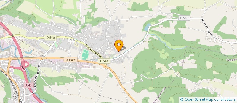 localisation de l'entreprise ARTFRANCIS  RUY-MONTCEAU