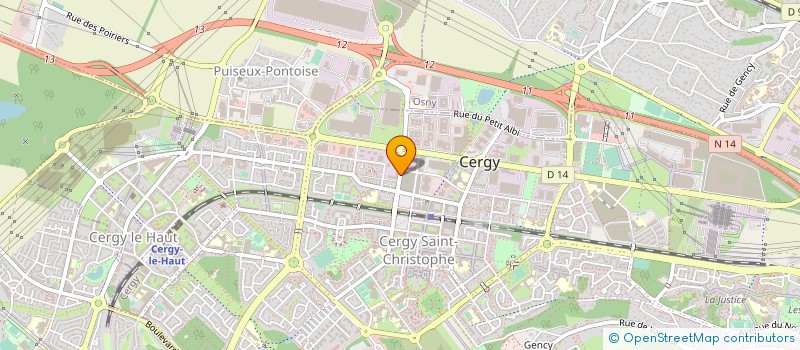 localisation de l'entreprise ARTFUL à CERGY