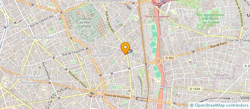 localisation de l'entreprise ARTFURY  PARIS