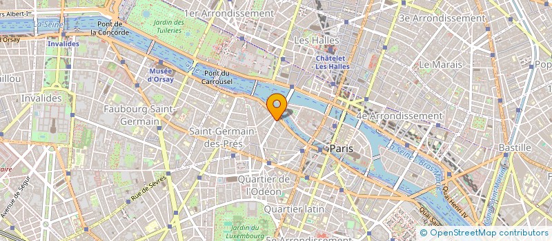 localisation de l'entreprise ARTGALLERY PONTNEUF  PARIS