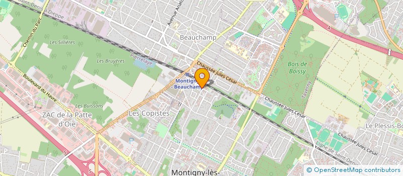 localisation de l'entreprise ARTGENCY  MONTIGNY-LES-CORMEILLES