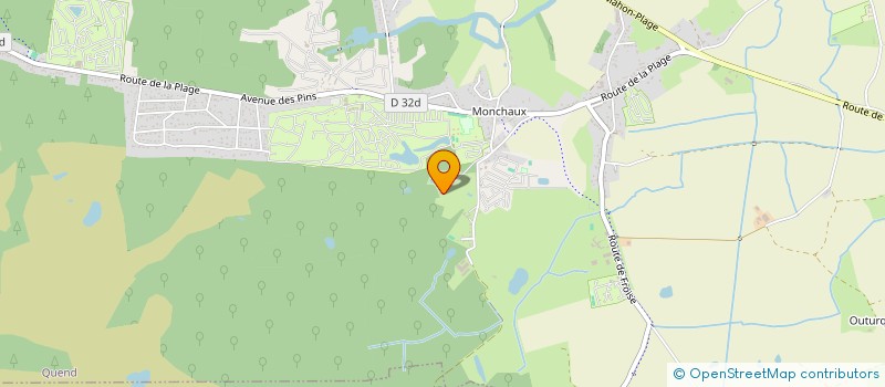 localisation de l'entreprise ARTGYS  QUEND