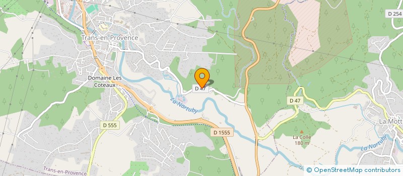 localisation de l'entreprise ARTH 83 à TRANS-EN-PROVENCE