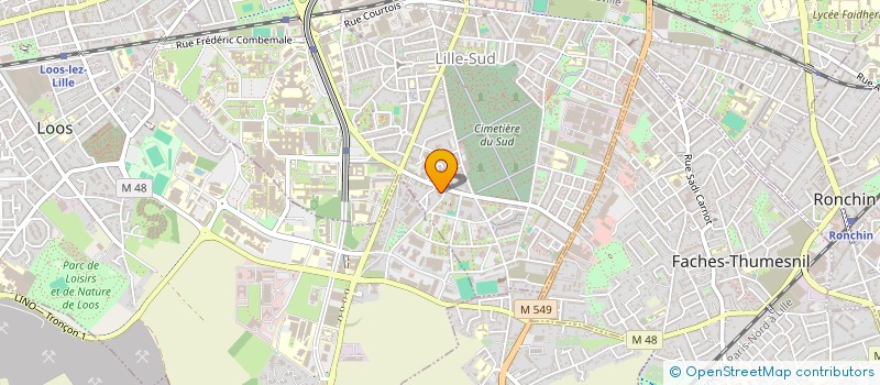 localisation de l'entreprise ARTHA à LILLE