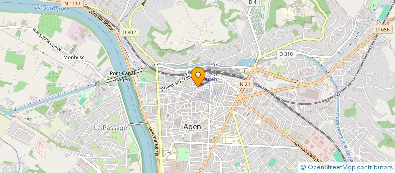 localisation de l'entreprise ARTHACK à AGEN