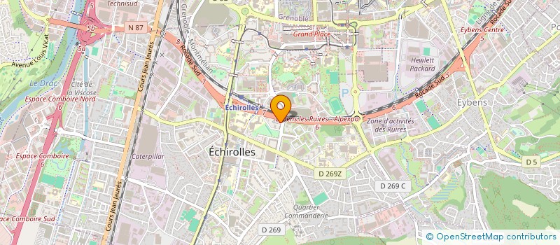 localisation de l'entreprise ARTHAE I à ECHIROLLES