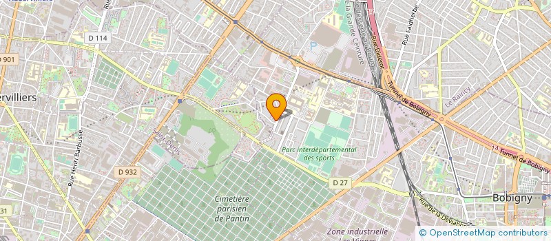 localisation de l'entreprise ARTHAIR à BOBIGNY