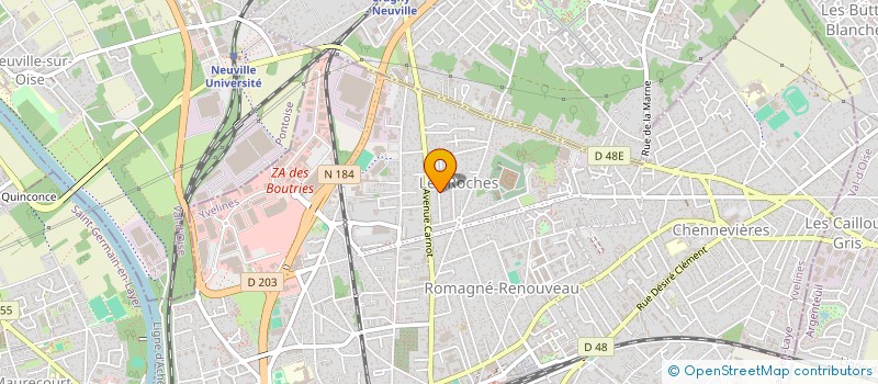 localisation de l'entreprise ARTHAIS à CONFLANS-SAINTE-HONORINE