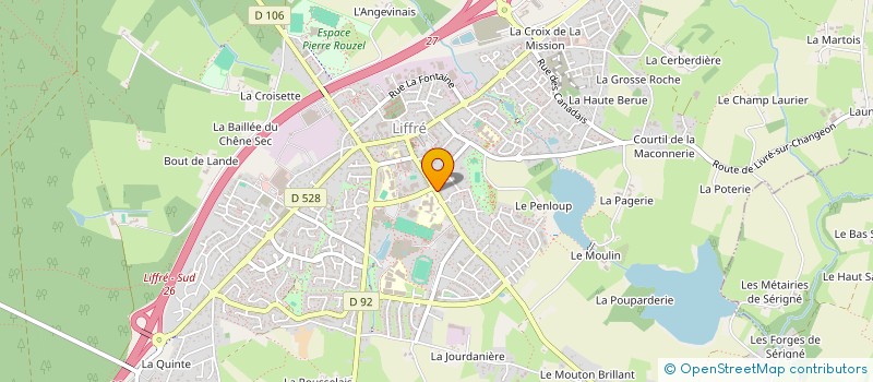 localisation de l'entreprise ARTHALEX  LIFFRE