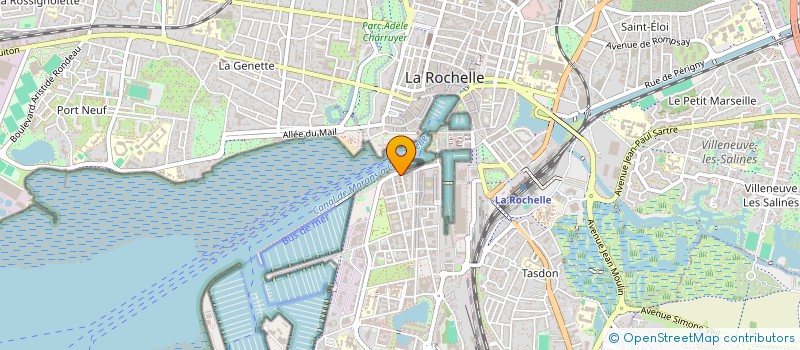 localisation de l'entreprise ARTHALIA SERVICES à LA ROCHELLE