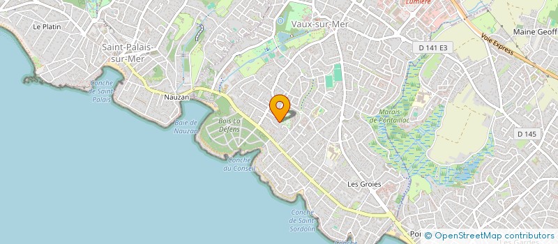 localisation de l'entreprise ARTHALIC  VAUX-SUR-MER