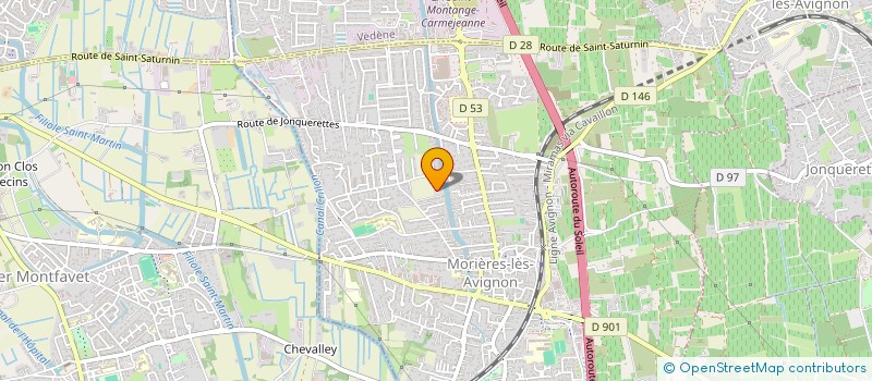 localisation de l'entreprise ARTHALY  MORIERES LES AVIGNON