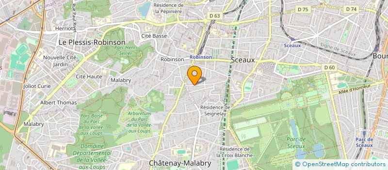 localisation de l'entreprise ARTHAM CONSEIL ET INVESTISSEMENT à SCEAUX