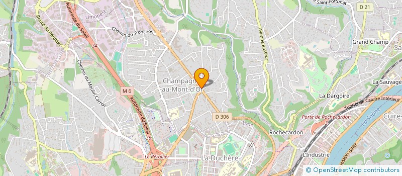 localisation de l'entreprise ARTHAMBER  CHAMPAGNE-AU-MONT-D'OR