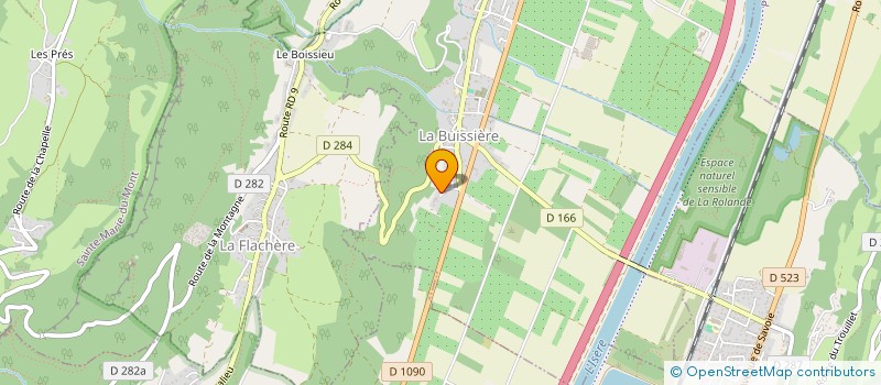 localisation de l'entreprise ARTHAUD MASSET  LA BUISSIERE