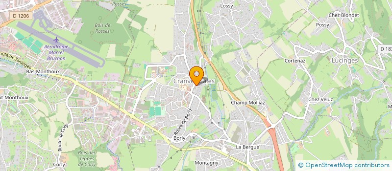 localisation de l'entreprise ARTHAZ GYM  ARTHAZ-PONT-NOTRE-DAME