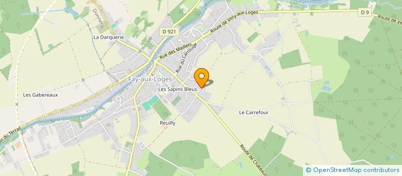 localisation de l'entreprise ARTHEBISE PLOMBERIE CHAUFFAGE à FAY-AUX-LOGES