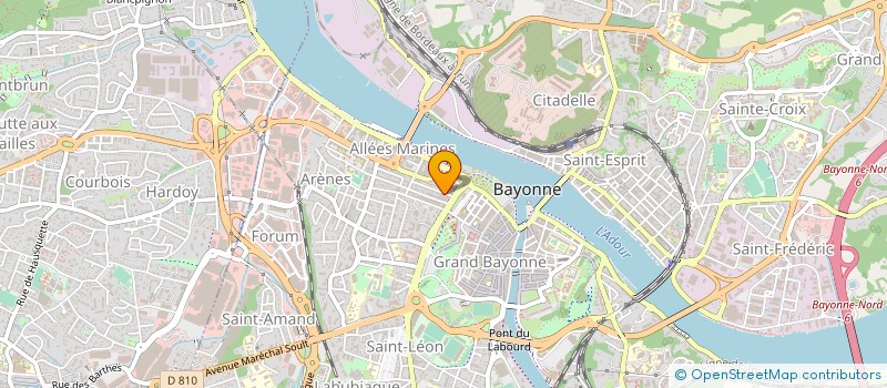 localisation de l'entreprise ARTHEKA PRODUCTION à BAYONNE
