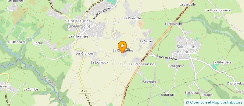 localisation de l'entreprise ARTHELEC  CHABANIERE