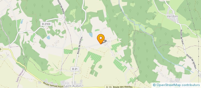 localisation de l'entreprise ARTHELIE  SAINT-AUBIN-DE-LANQUAIS