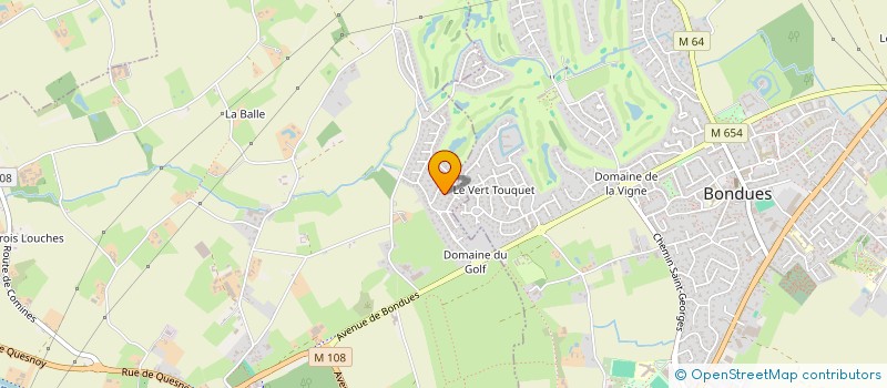 localisation de l'entreprise ARTHELIS  WAMBRECHIES