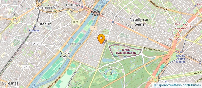 localisation de l'entreprise ARTHELIVRES à NEUILLY-SUR-SEINE