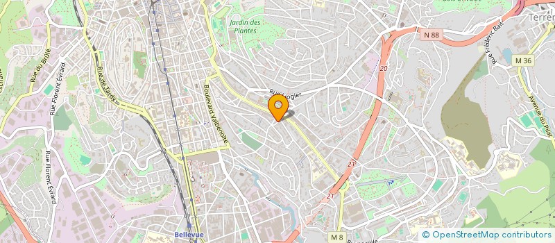 localisation de l'entreprise ARTHELLIS à SAINT-ETIENNE