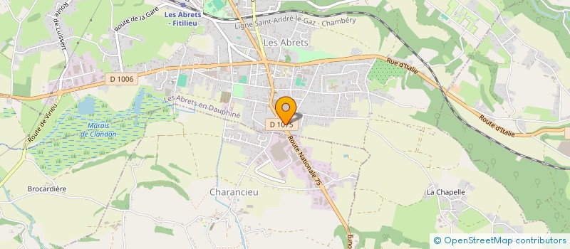 localisation de l'entreprise ARTHEMA  AIX-LES-BAINS