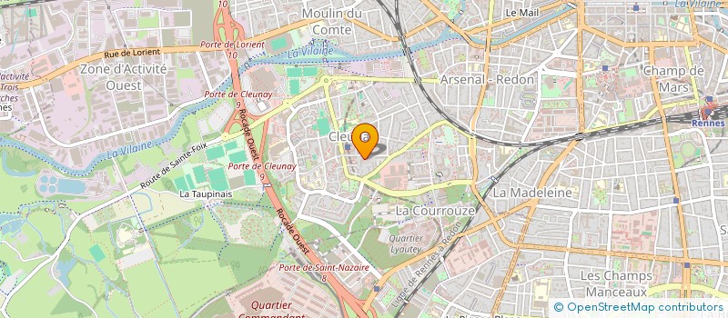 localisation de l'entreprise ARTHEMA  RENNES