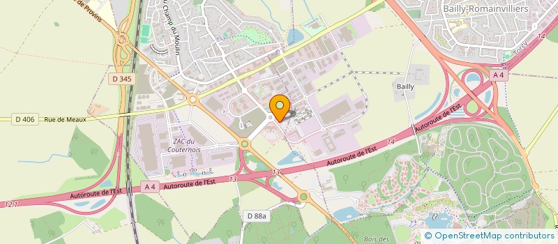 localisation de l'entreprise ARTHEMISE  SERRIS