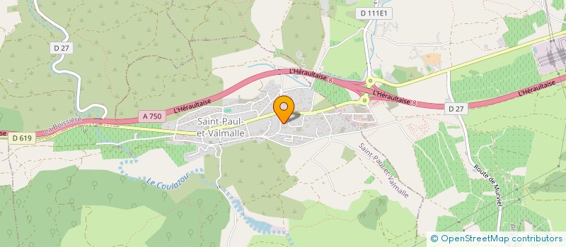 localisation de l'entreprise ARTHEMUSE  SAINT-PAUL-ET-VALMALLE